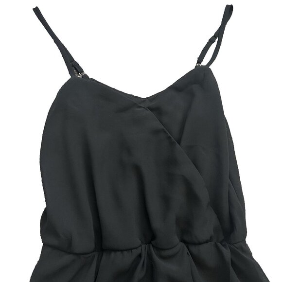 Xhilaration Little Black Dress Womens Small Sleeveless Adjustable Strap - Picture 4 of 7